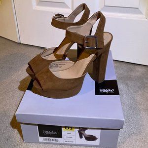 Open Toe Heels Pumps w/ Platform